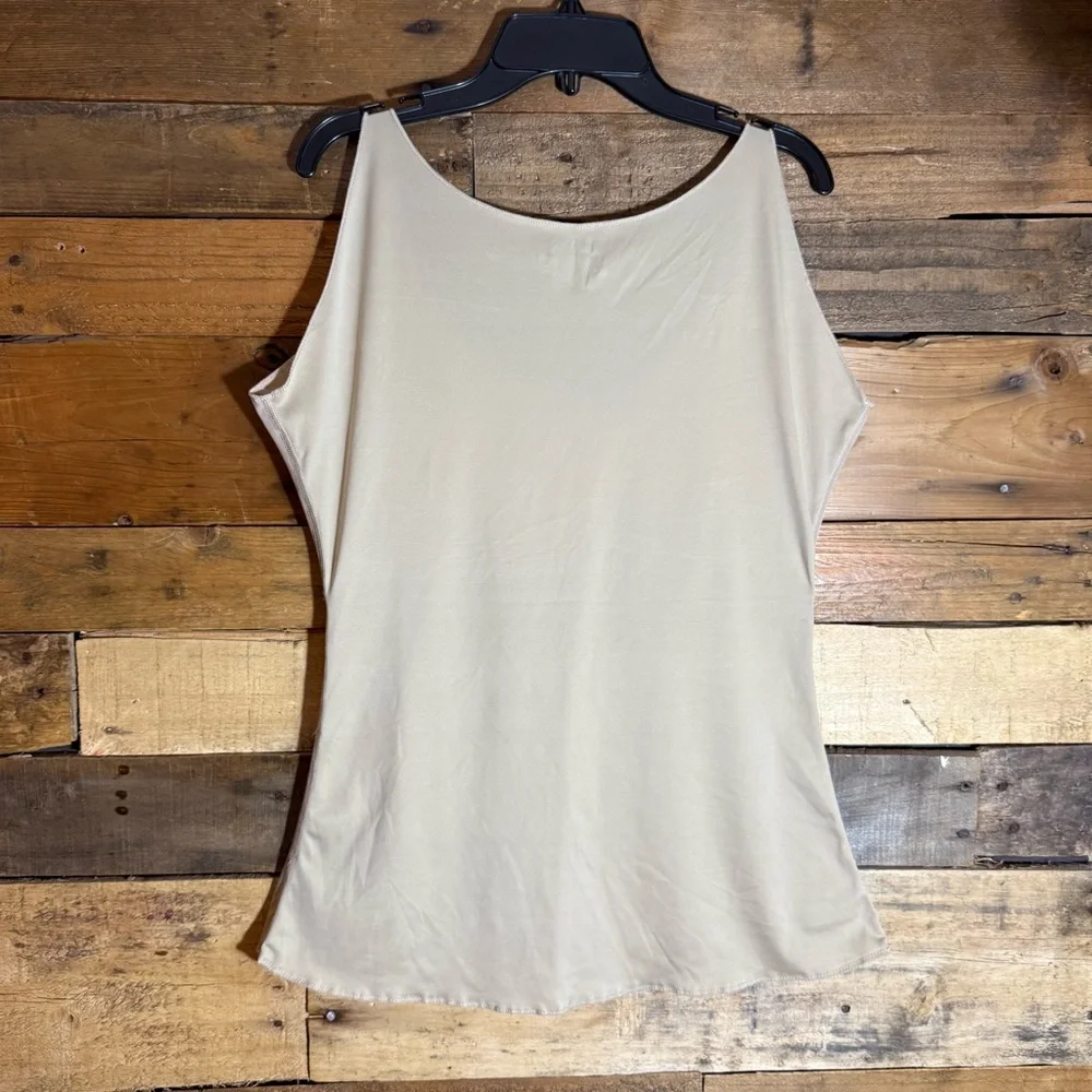 Spanx Nude Beige Hide‎ & Seek Slimming Shapewear Camisole Tank Top XL